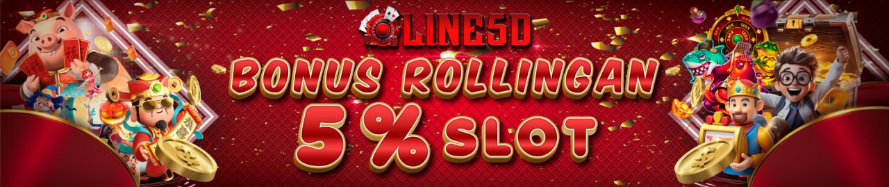 Bonus Rollingan Slot 5%